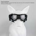 thumbnail image 4 of Gafas para Perros Protección UV Correa Ajustable Marco Suave Impermeables Antivaho Elegantes Gafas de Sol para Mascotas para Caminar Ciclismo Fiestas ANGGREK Otros, 4 of 8