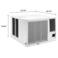 thumbnail image 2 of LG 23,000 BTU 230V Window-Mounted Air Conditioner with 11,600 BTU Supplemental Heat Function, LW2416HR, 2 of 13