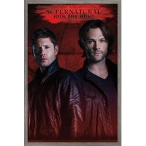 Supernatural - Red Wall Poster, 22.375" x 34", Framed
