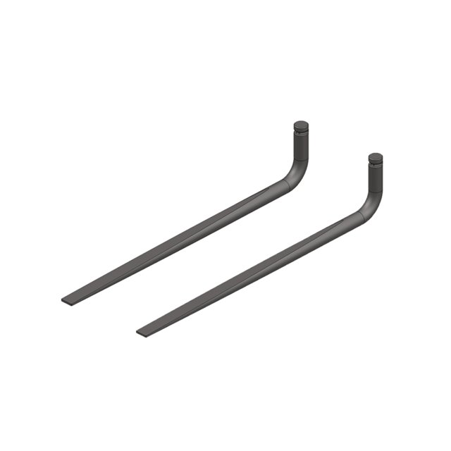 Blue Ox BXW4057 Weight Distribution Hitch Bar Replacement Round Bars; 2 Point; 600 Pound Capacity; Set of 2