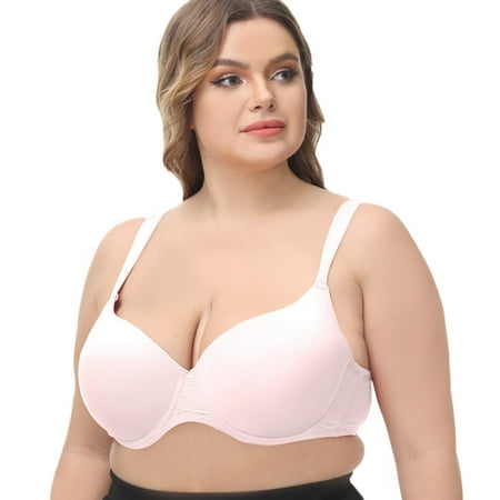

Riforla Plus Size Underwear Seamless Sports Bra Super Large Size Yoga Top High Impact Support Underwear for Big Women Red XXXL