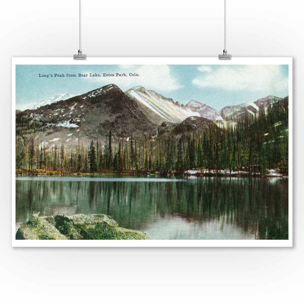Bear Lake Rocky Mountain National Park Poster