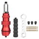 thumbnail image 4 of Adaptador de remachadora de taladro Accesorios de fijación roscada de inserción automática Adaptador de pistola de tuerca de remache eléctrico de 1 juego y taladro DYNWAVEMX accesorio de taladro de remache, 4 of 6