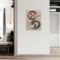 thumbnail image 4 of Wing Chun Canvas Wall Art Wing Chun Kung Fu Pictures Wall Decor Martial Art Retro Vintage Motivational Painting Prints Modern Home Framed Artwork for Men Kungfu Lover Home Office Room Man Cave 12"x16", 4 of 6