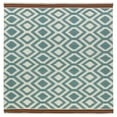 thumbnail image 4 of Kaleen Nomad Flat-weave Nom04-78 Turquoise Area Rugs, 4 of 4