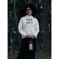 thumbnail image 2 of Trick Or Treat Hoodie Women -Image by Shutterstock, Female 4X-Large, 2 of 4