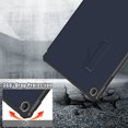 thumbnail image 5 of Allytech Slim Case for Lenovo Tab M10 10.1" Tablet Case 3rd Generation Model TB-328F, Ultra Thin Lightweight Auto Sleep Wake Protective Folding Kickstand Smart Cover Folio Flip Anti-scratch - Darkblue, 5 of 8