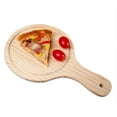 thumbnail image 2 of GROWTH TANK Plateau Rond en Bois pour Cuisine Pizza Pain avec Poignée 9 Pouces, 2 of 9