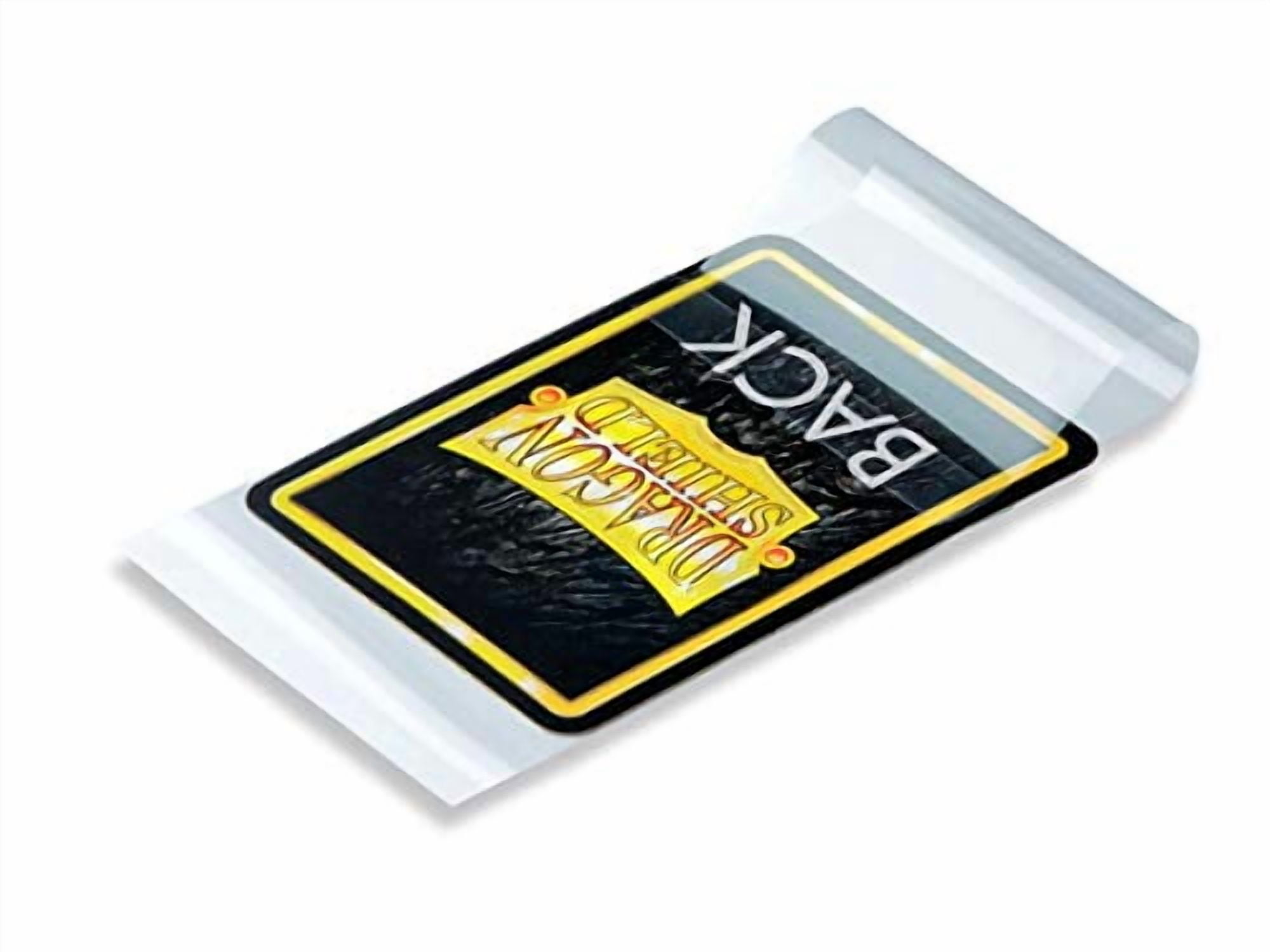 5 Packs Dragon Shield Sealable Inner Sleeve Clear Standard Size 100 ct Card Sleeves Value Bundle!