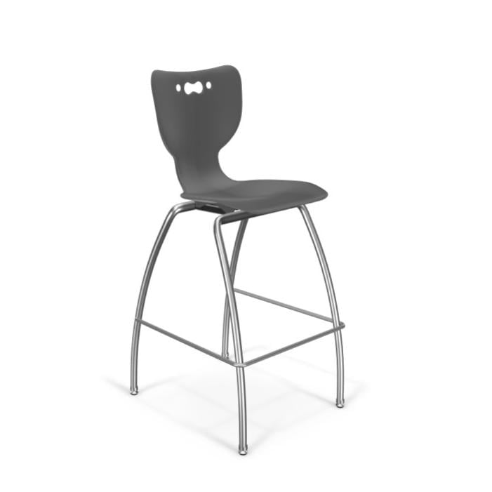 Hierarchy Stool 4Leg Stool (30 Inch) Black