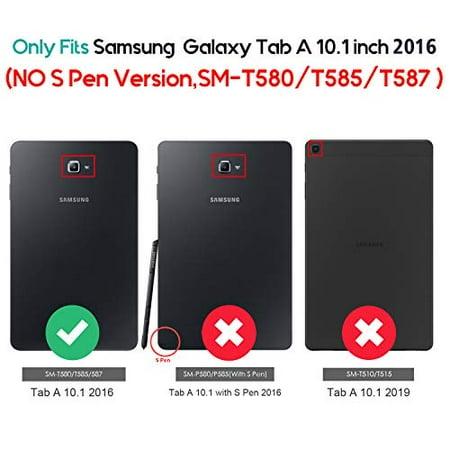 ProCase Galaxy Tab A 10.1 Case 2016 Old Model, Stand Folio Case Cover for Galaxy Tab A 10.1 Tablet SM-T580 T585 T587 | Walmart Canada