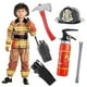 thumbnail image 1 of Disfraz de bombero para niños, Creaciones espeluznantes, marrón, 1 of 3
