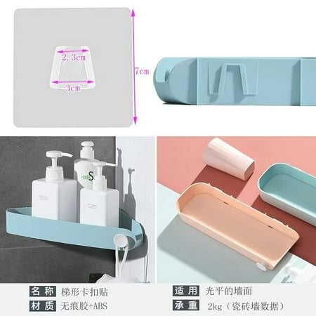 

DDWD Strong Transparent Seamless Paste Buckle Hook Rack Punch-free Screw Paste Picture Nail Accessories Patch