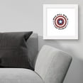 thumbnail image 3 of Gallery Pops Marvel The Falcon And The Winter Soldier - Wield The Shield Wall Art, White Framed Version, 12" x 12", 3 of 5