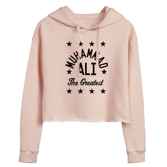 Muhammad Ali - Boxing Legend - The Greatest - Juniors Cropped Pullover Hoodie