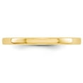 thumbnail image 2 of Real 14kt Yellow Gold 2mm LTW Flat Band Size 14; for Adults and Teens; for Women and Men, 2 of 3
