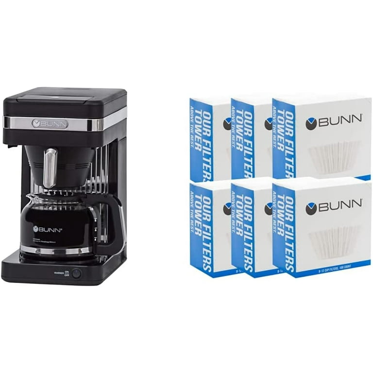 BUNN CSB2B Speed Brew Elite 10Cup Coffee Maker, Black SST, 43 OFF