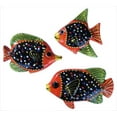 thumbnail image 5 of Ceramic Fish Wall Hangers - Set of 3 Shapes (Picasso) - Hand Painted From Spain, 5 of 7