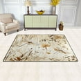 thumbnail image 3 of Dragonflies and Flowers Soft Polyester Area Rug 60''x39'', Non Slip, Memory Foam, Water Absorbent, 3 of 7