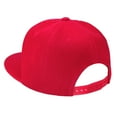 thumbnail image 4 of 2-pack Classic Snapback Hat Cap Hip Hop Style Flat Bill Blank Solid Color Adjustable Size Hot Pink & Hot Pink, 4 of 6