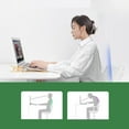 thumbnail image 5 of Drrntien Self-Adhesive Mini Portable Laptop Stand Invisible Desk Foldable Computer Stand, 5 of 12