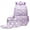 light purple, variant on 3-Piece Student Backpack Set, Fashion Printed Large Capacity Casual Rucksack for Middle & High School Students