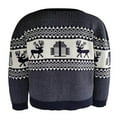thumbnail image 4 of Pulls de Noël pour Femmes Imprimé Géométrique Manches Longues, 4 of 5