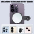 thumbnail image 6 of Universal Dustproof Cloth Smartphone With Storage Bag Back Rear Phone Camera Mirror Reflection Clip Kit Phone Reflection Clip Selfie Reflector Mirrors WHITE, 6 of 8