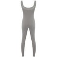 thumbnail image 5 of Eandarui Men's One Piece Stripes Athletic Jumpsuit Stretchy Soft Skinny Workout Bodybuilding Romper Dark Gray XXL, 5 of 7