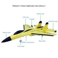 thumbnail image 4 of Plano RC, Espuma Resistente al ImpactO Potente Planador RC para Entretenimiento para El Entretenimiento, 4 of 7