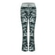 thumbnail image 5 of Pantalones termicos Gibobby mujer pierna ancha con cordón y Estampado elástico Gris S, 5 of 5