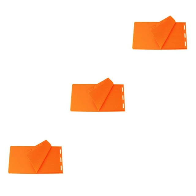 relayinert Colorful Molds For Creative Beeswax Shapes Special Mold Shape Orange 3Set
