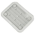 thumbnail image 1 of Bandeja de arena para gatos, tapete para atrapar arena, alfombra de piso, malla ligera desmontable Gris, 1 of 9