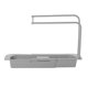 thumbnail image 1 of Hugtrwg Escurreplatos Ajustable para Fregadero Estante Almacenamiento para Trapos Estante para Frutas (gris), 1 of 4