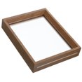 thumbnail image 1 of SHISUYAN 1Pack Brown Picture Frame for Collectors Certificate Hold 8-Inch Size, 1 of 9