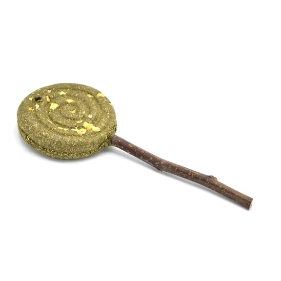 Oxbow Apple Flavor Lollipop Timothy Treat for Small Animals - 1 each