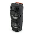 thumbnail image 2 of Pyle Système de Karaoké Portable Bluetooth Rechargeable avec Micro Sans Fil, 2 of 11