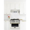 thumbnail image 3 of Pemberly Row 30" Stainless Steel Propane Gas Range in Gold/ White/Silver, 3 of 11