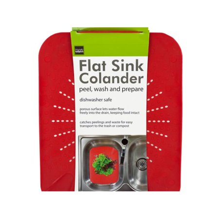 

Kole Imports OF449-12 Flat Sink Colander 12 Piece -Pack of 12