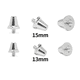 thumbnail image 5 of Football Boot Spikes M5 Soccer Shoe Studs for Athletic Sneakers Sports Outdoor Indoor Football Cleats 13mm, 5 of 5
