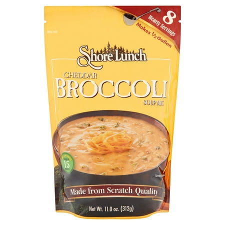 Shore Lunch Cheddar Broccoli Soup Mix, 11.0 oz