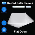 thumbnail image 4 of 50 Pcs Manchons de Protection pour Disques Vinyles 12 Pouces pour Tourne-Disque LP Sac pour Disques Vinyle Autocollant, 4 of 6