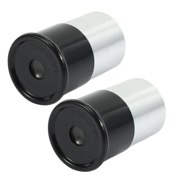 2X Astronomy Telescope 0.965 Inch H12.5mm Eyepiece Lens Fully Multi-Coated Optical Glass for Astronomy Telescope