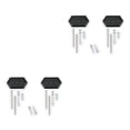 thumbnail image 4 of Eigraketly 2 piezas de suspensión de monopatín montado en la pared cubiertas de almacenamiento en rack Negro 2Conjunto, 4 of 6