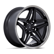 Asanti Black Cast Aluminum Wheel AB046 20x10.5 5x115 S-BLK-DDT-LP 18mm, AB046MT20051518