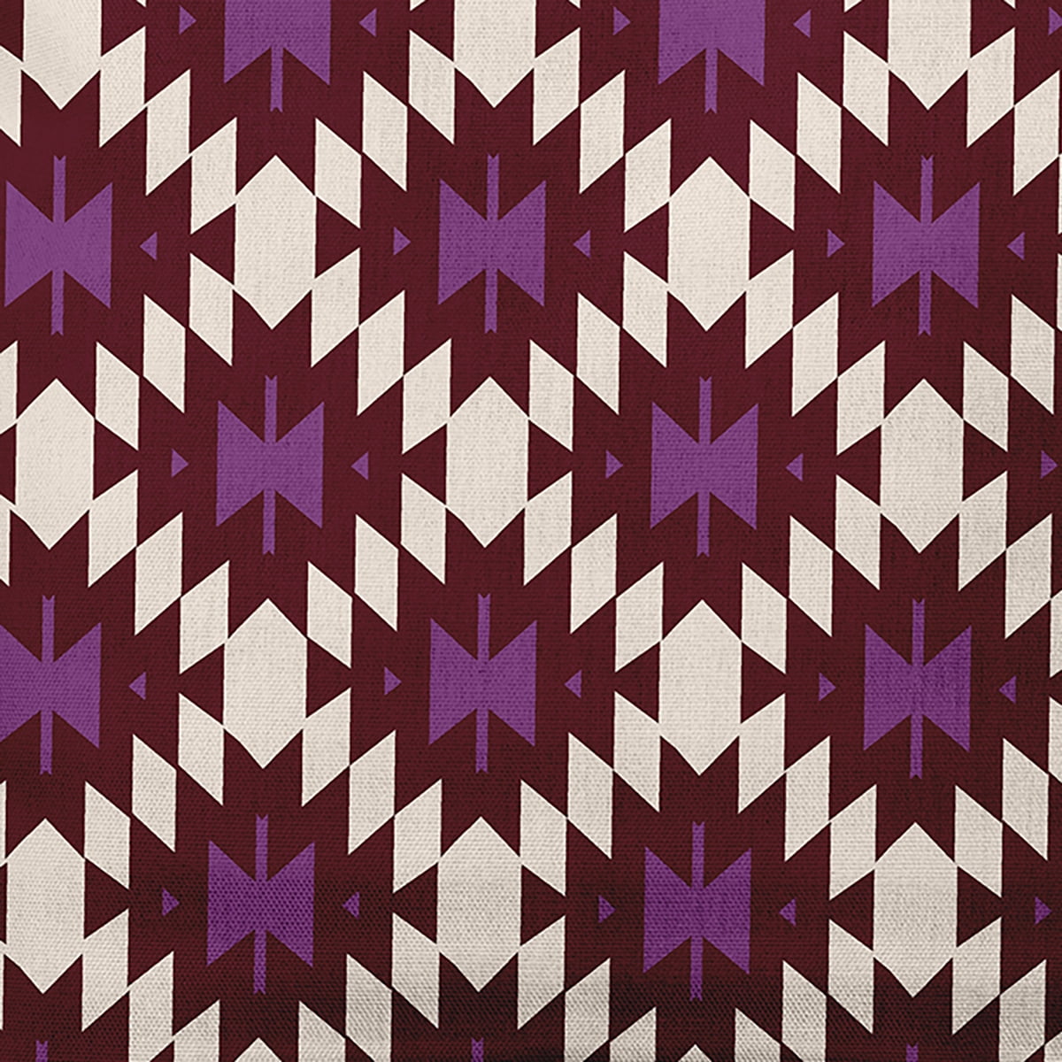 Simply Daisy 26" x 26" Geo Craze Decorative Throw Pillow, Amethyst