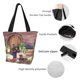 thumbnail image 4 of Balery Bottle Glass Red Wine Bolsa de Hombro con Diseño, Bolsa Grande y Duradera, Bolsa Versátil para Compras, 4 of 6