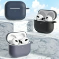 thumbnail image 4 of PANDACO Navy Soft Case for AirPods Charging Case (3rd Gen), 4 of 4