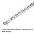 thumbnail image 3 of Unique Bargains 4 Feet Extendable Portable Telescopic Handheld Tour Flag Pole, Green, 3 of 6