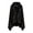 Black, variant on HNMKIU Women Wrap Shawl Velvet Hooded Cape For Halloween Adult Kids Warm Cloak Wrap Black,L